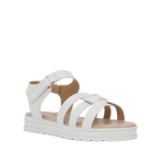 Sandalias flats Dilia para infante color blanco