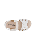 Sandalias flats Dilia para infante color blanco
