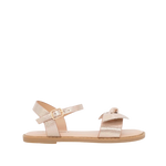 Sandalias flats Tammy para niña color taupe