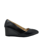 Cuñas Sara para mujer color negro