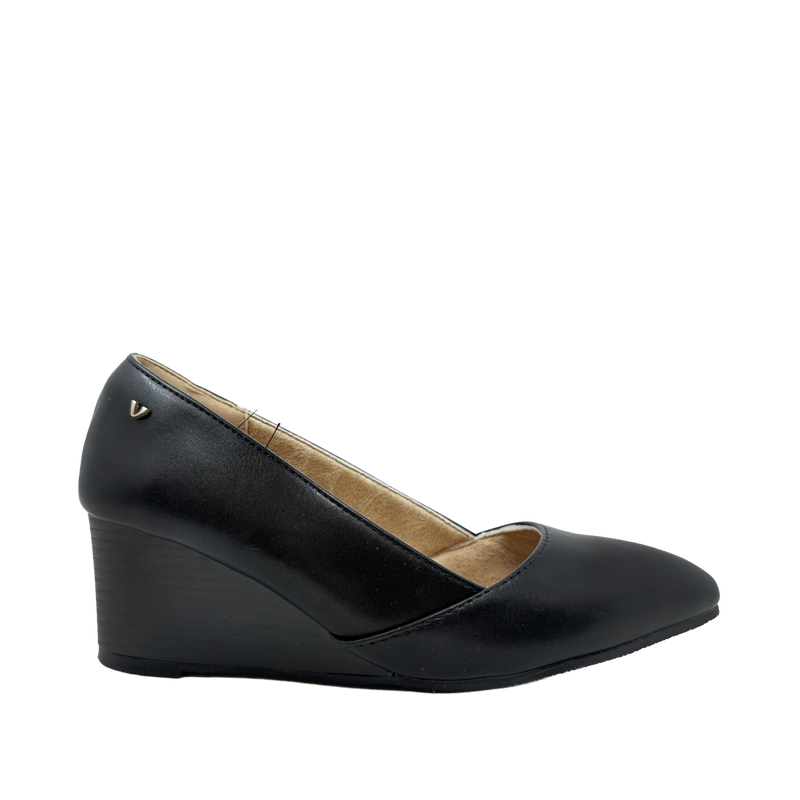 Cuñas Sara para mujer color negro
