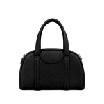 Cartera satchel Lari para mujer color negro