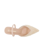 Tacones Gina para mujer color hueso