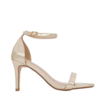 Sandalias de tacón Carola para mujer color dorado