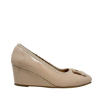 Cuñas Eiza para mujer color nude