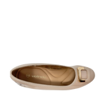 Cuñas Eiza para mujer color nude