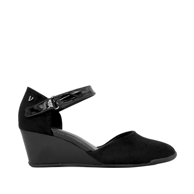 Cuñas Amelia para mujer color negro