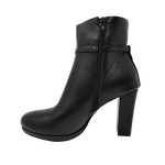 Botínes de tacón Camille para mujer color negro