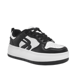 Sneakers Tina para mujer color blanco y negro