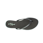 Sandalias flat Karen negro para Mujer