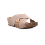 Sandalias Mimi Mir beige para Mujer