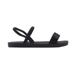 Sandalias Flats Alana Mirabella negro para Mujer